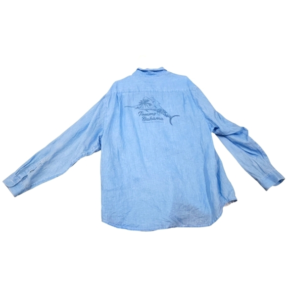 Tommy Bahama Linen Long Sleeved Button-down Shirt - Picture 5 of 12
